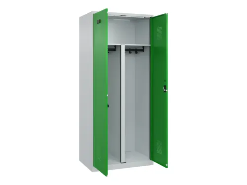 PBM-locker,HxBxD 1850x800x500mm,2vak,vak B 400mm,cil.-slot