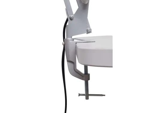 Bureaulamp MAUL Study tafelklem excl.LED lamp E27 zilver