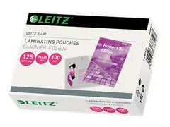 Pochette à plastifier Leitz iLAM 65x95mm 125 microns 100 pièces