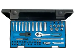 20 LMU-10 Dopsleutelset 1/4 inch UD-IN-IS-PH-PZ-TX-XZN