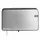 CMT Quartz Toiletrolhouder Mini Duo Jumbo Zilver