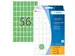 HERMA 2345 Universele etiketten 12x18mm Groen 1792 stuks