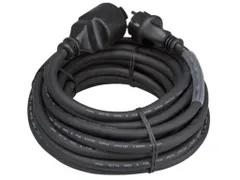 Rubber Verlengkabel Met Krimpkous 3g2.5 15 M Penaarde IP44