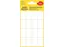 Etiket Avery Zweckform 3074 29x18mm wit 96 stuks