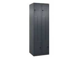 Z-garderobekast,HxBxD 1850x600x500mm,vak B 150/300mm,draaigrendel