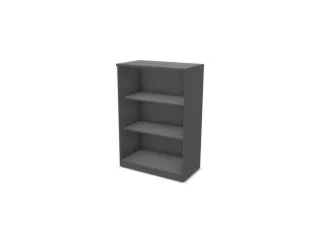 kantoorstelling,HxBxD 1155x800x445mm,MS-donkergrijs - 2