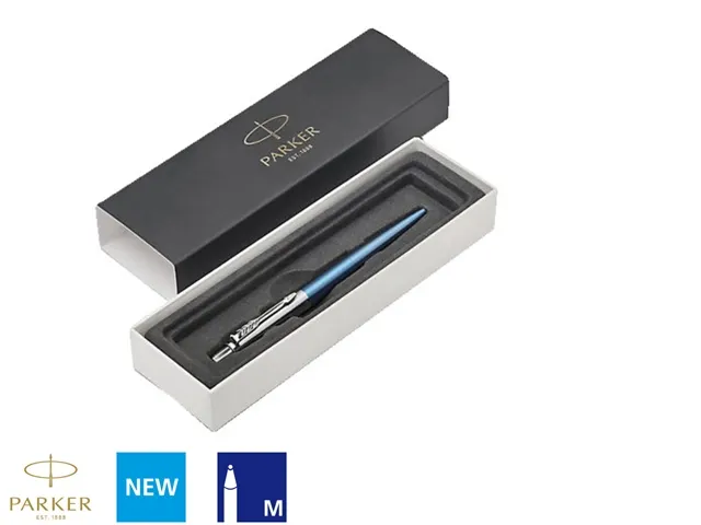 Balpen Parker Jotter Waterloo blue CT medium Giftbox