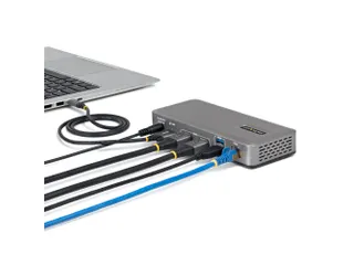 StarTech USB-C Docking Station 2x DP 4K60, 1GbE, 100W PD - 9