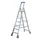 Verrijdbare Boktrap Aluminium L 2 46M 7Treden
