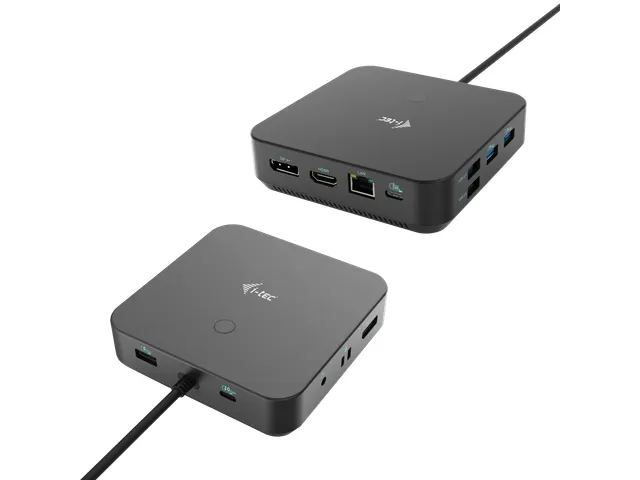 USB-C HDMI Dual DP Docking Station with Power Delivery 100 W