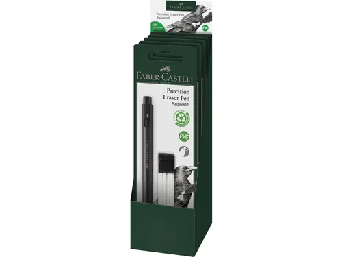Gumpen Faber-Castell Precision zwart inclusief navulgummen