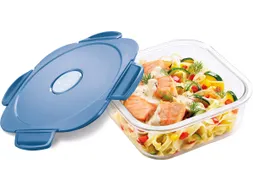 Lunchbox Glas Picnik Blauw 1,2 L