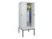 locker voor scheiding van kleding,HxBxD 2120x800x815mm,2vak
