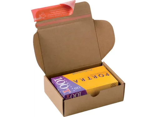 Verzenddoos Modulbox Binnenformaat 140x101x43mm Bruin