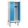 locker met bank,HxBxD 2120x800x815mm,2vak,vak B 400mm,cilinderslot