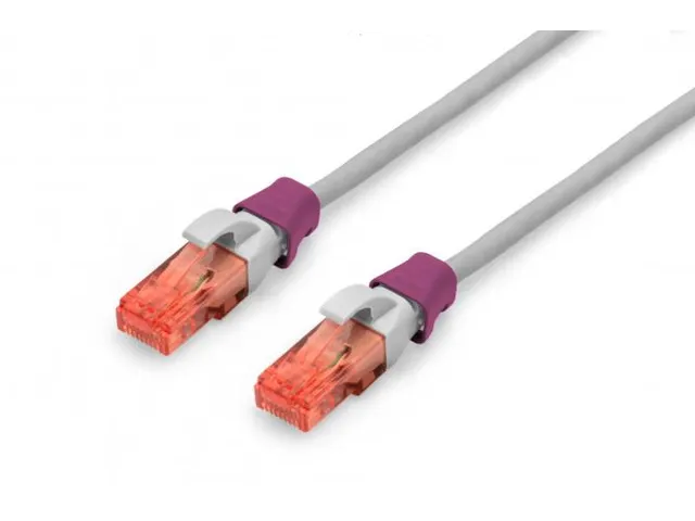 Kleurclips Voor Patchkabels RJ45-stekkers Magenta 100 Stuks