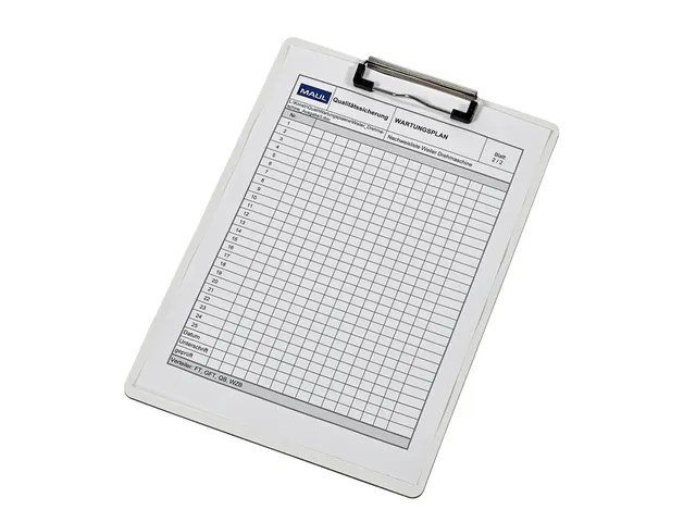 Klembord MAUL Flexx A4 staand PP wit