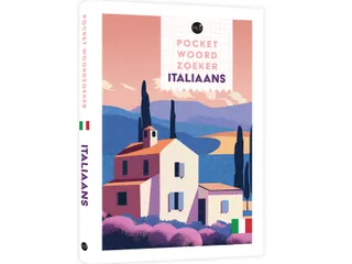Pocket woordzoeker MUS Italiaans 128 pagina's - 2