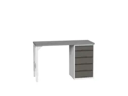 werkbank,HxBxD 930x1500x600mm,linoleumblad,2voeten/1container