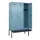 locker met bank,HxBxD 2120x1200x815mm,3vak,vak B 400mm,draaigrendel