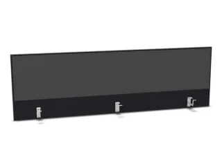 opzetpaneel bureau aanbouw achter CC-zwart BN8010-antraciet 1800mm - 1
