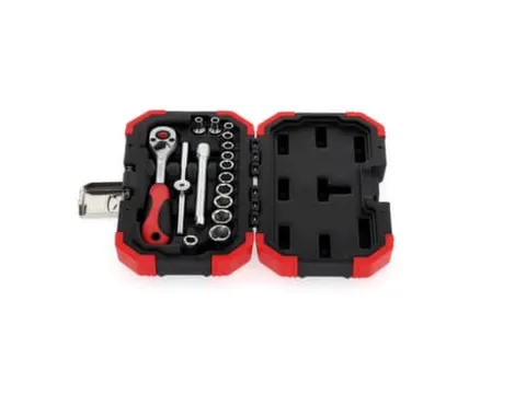 GEDORE R49003016 Dopsleutelset 1/4 inch 4-13mm 16stuks