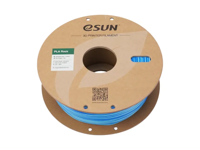 eSUN 3D printer Filament PLA Rock 1,75 mm Blauw leisteen 1kg