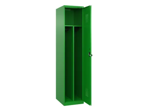 locker voor scheiding van kleding,HxBxD 1850x400x500mm,1vak