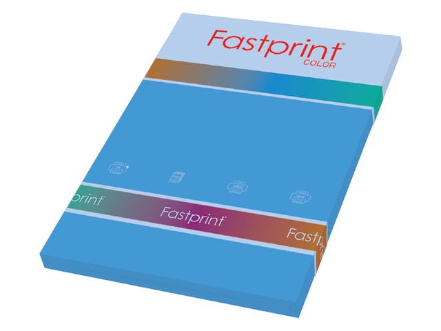 Kopieerpapier Fastprint A4 120 Gram Diepblauw 100vel | GekleurdPapierShop.nl