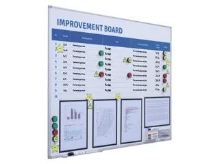 Verbeterbord + starterkit visual management 90x120cm - 1