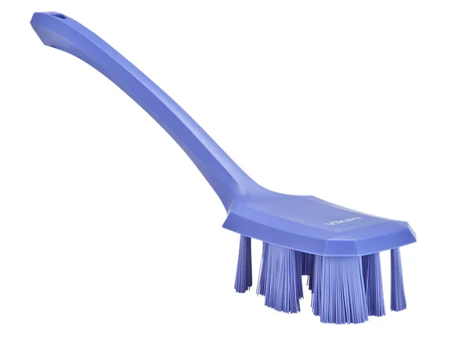 UST 4196-8 afwasborstel hard paars lange steel 70x395mm
