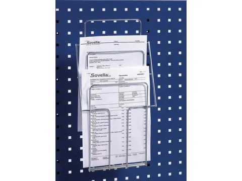 Documenthouder Voor Geperforeerde Wand H X B X D 465x 240x 70mm