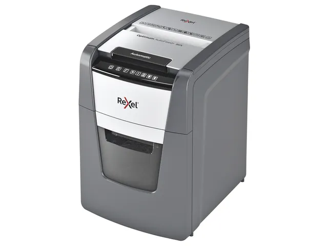 Papiervernietiger Rexel Optimum Auto+ 90X snippers 4x28mm