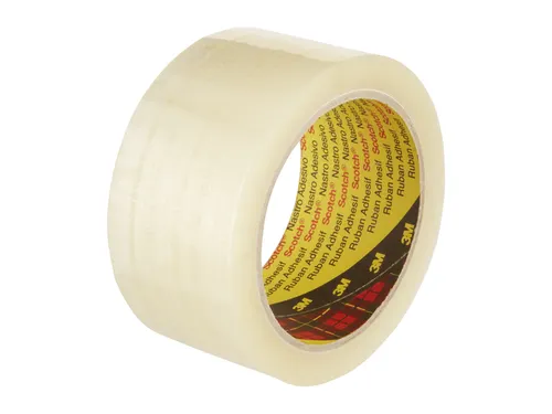 Verpakkingstape Scotch 371 50mmx66m transparant PP 6 rollen