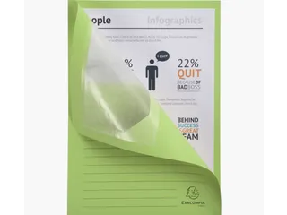 Venstermap Exacompta Forever L-map 120gr karton Lichtgroen - 3