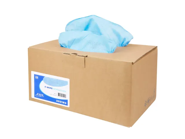 Euro Products 353182 Poetsdoek Blauw F-Wipe 42x40cm 240 Stuks