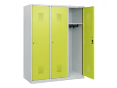 schoollocker,HxBxD 1530x1200x500mm,3vak,vak B 400mm,cil.-slot