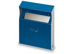 Wandasbak Staalplaat Blauw 2 liter 300x230x60mm Overkapping Slot