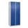 Z-garderobekast,HxBxD 1850x800x500mm,vak B 200/400mm,draaigrendel