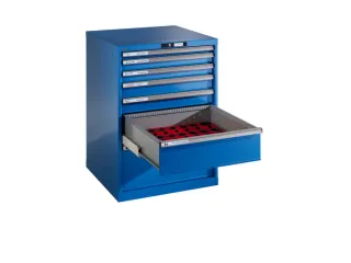 Ladenkast Key 850x717x725mm 7laden 200kg Ral5012 - 1