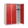 schoollocker,HxBxD 1530x1200x500mm,3vak,vak B 400mm,draaigrendel