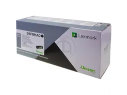 56F0HA0 LEXMARK MX toner black HC 15.000 Zwart
