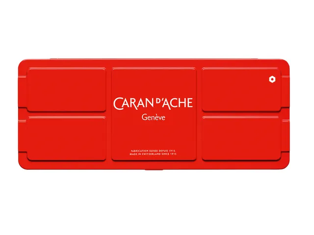 Plakkaatverf Caran d'Ache blik à 15 kleuren