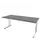 in hoogte verstelbaar bureau HxBxD 720-840x1800x800mm MS-donkergrijs