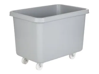 Mobiele Opslagbak Hoekig Pe Hxbxd 641x902x660mm 227 Liter Grijs - 1