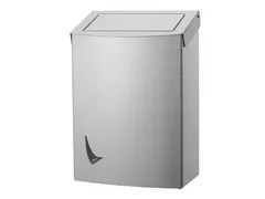 Afvalbak 20 Liter RVS anti-fingerprint coating Met Push Deksel