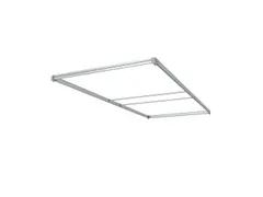 FlexFrame Modulair systeem Dak 100x230cm Zilver frame