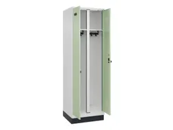 locker voor scheiding van kleding,HxBxD 1950x600x500mm,2vak