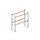 palletstelling,grondveld,HxBxD 3300x2700x1100mm,vakl. 2340kg