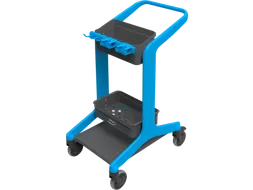 Vikan HyGo Mobile Cleaning Station Blauw